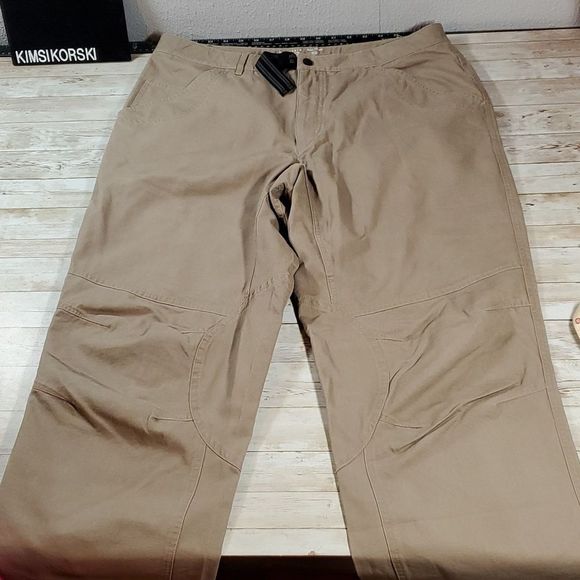 Mountain Hardware Men's Cordoba Pants 38X32‎ Articulated Knees Khaki - Picture 1 of 9